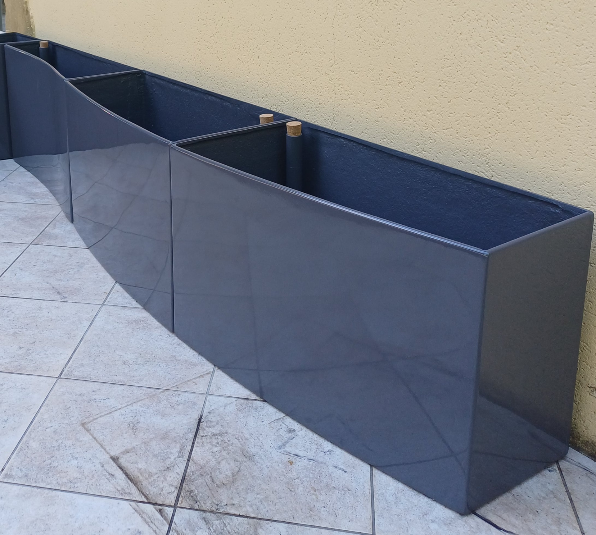 Jardinières KANSO installées en formule Small